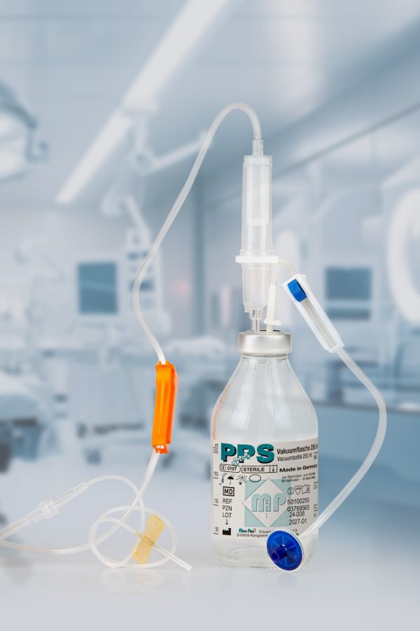 VAKUMLU ŞİŞE PPS 250 ml