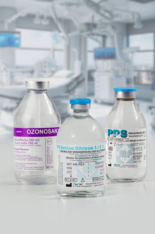 VAKUMLU ŞİŞE PPS 250 ml