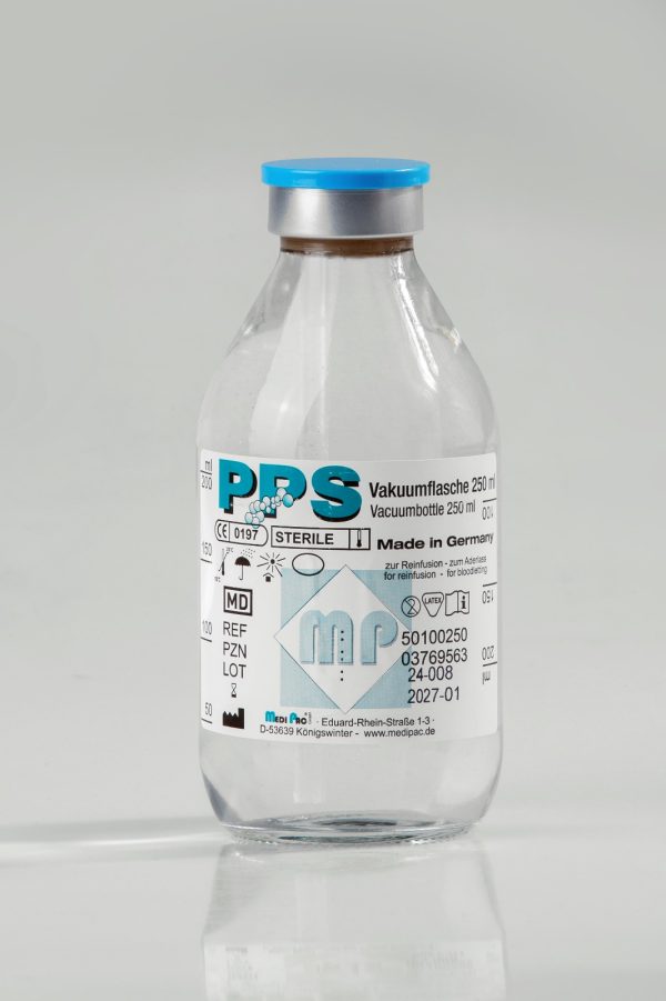 VAKUMLU ŞİŞE PPS 250 ml